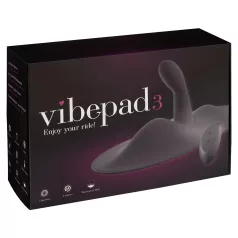  VibePad 3 - G-punkt pude vibrator - genopladelig - fjernbetjening - sort