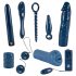 You2Toys - Midnight Blue - Vibratorsæt (9 dele)