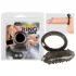 You2Toys - vibrerende penisring - silikone - sort