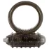 You2Toys - vibrerende penisring - silikone - sort