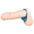 You2Toys - silikone penisring med vibration - blå