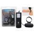Sort vibratorisk penisring