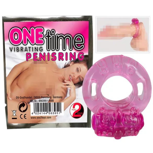 You2Toys - Enkel vibrerende penisring (pink)
