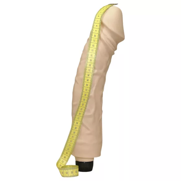 You2Toys - dildo vibrator - ekstra stor - natur
