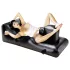 NMC - Louisiana Lounger - sexmaskine med indbygget vibrator (sort)
