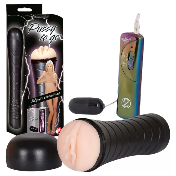 You2Toys - masturbator - diskret, blød vagina - vibrator