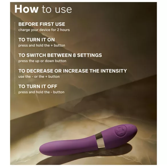 LELO - vibrator til kvinder - kraftfuld G-punktsvibrator - silikone lilla