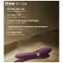 LELO - vibrator til kvinder - kraftfuld G-punktsvibrator - silikone lilla