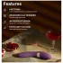 LELO - vibrator til kvinder - kraftfuld G-punktsvibrator - silikone lilla