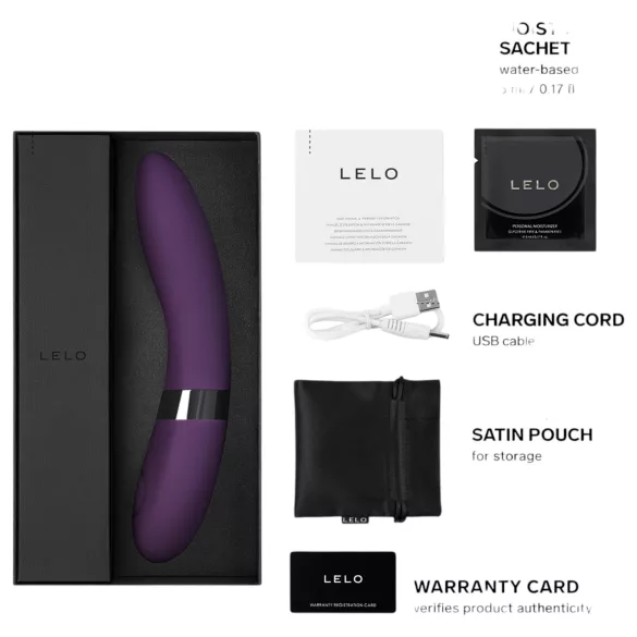 LELO - vibrator til kvinder - kraftfuld G-punktsvibrator - silikone lilla