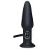 You2Toys True Black - oppustelig anal vibrator (sort)