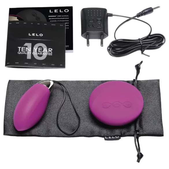 LELO Lyla 2 - bærbart fjernstyret vibrerende æg (lilla)