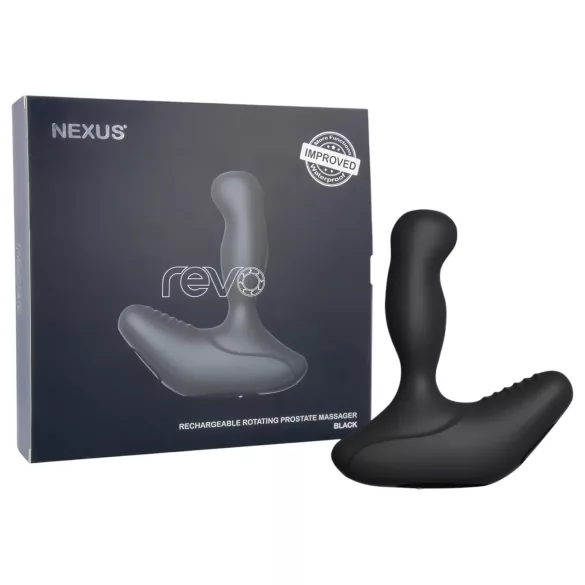 Nexus Revo - roterende prostata vibrator (sort)