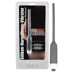 You2Toys - dilator med vibration - silikone - grå 6mm