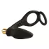 RO-ZEN - penisring og analvibrator - dobbelt stimulation - sort
