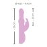 SMILE Pearly Rabbit - perlevibrator (pink)