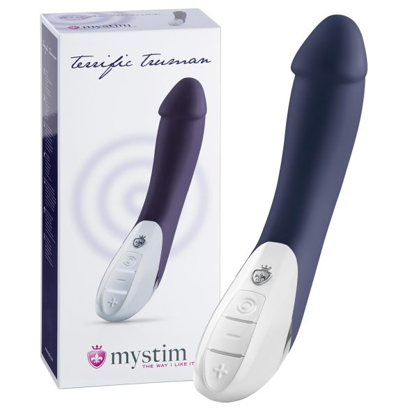 Mystim Terrific Truman - 2-motorer vibrator (blå)