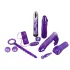 You2Toys - vibrator sæt - 9 dele - lilla