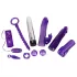 You2Toys - vibrator sæt - 9 dele - lilla