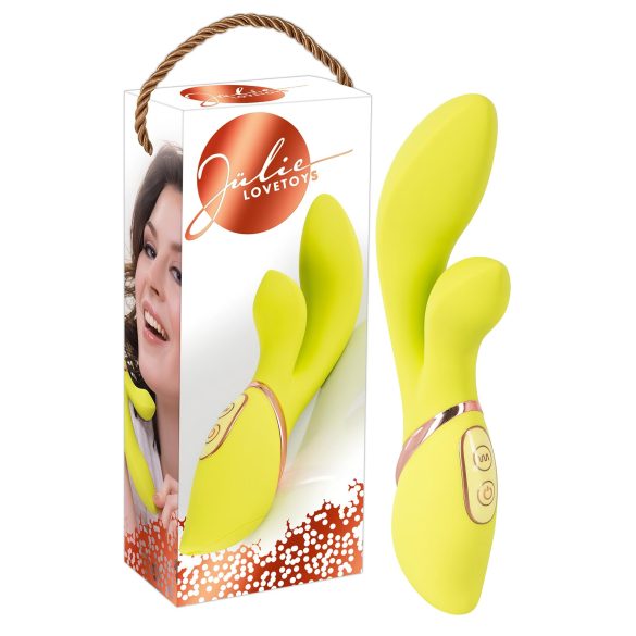 Jülie - klitorisvibrator med arm (limegrøn)