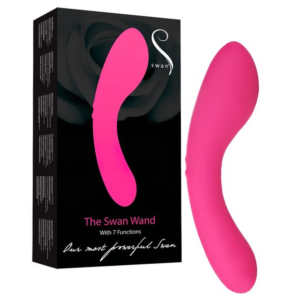 The Swan Wand - genopladelig massagevibrator (pink)