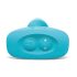b-Vibe - Drejende perleanalvibrator, genopladelig (turkis)