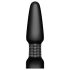 b-Vibe - roterende analvibrator med perler (sort)