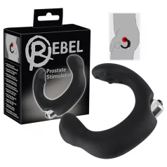 Rebel - prostata vibrator - buet - sort
