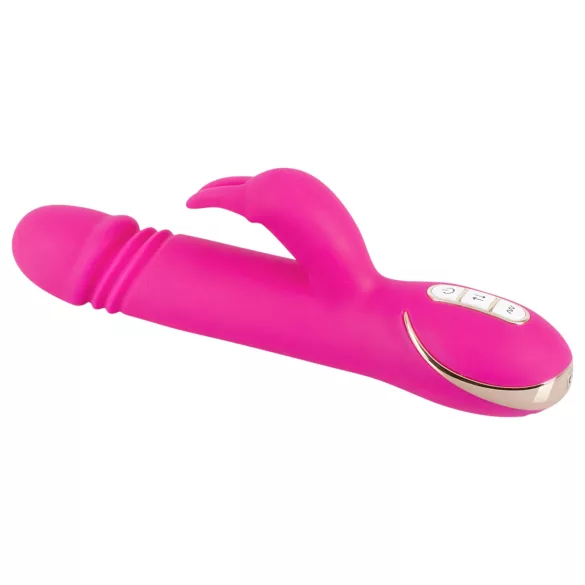 Vibe Couture - rabbit vibrator med thrust - pink