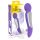 SMILE Stav - 2-motors massagevibrator (lilla)