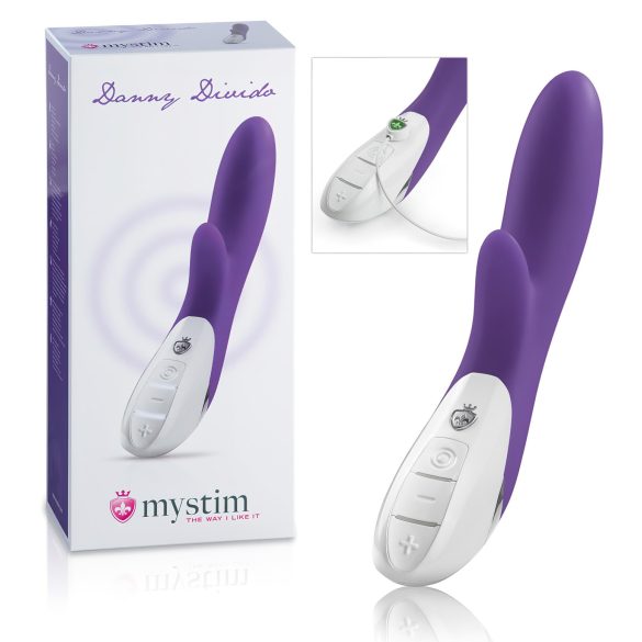 Mystim Danny Divido - klitorisstimulator vibrator (lilla)