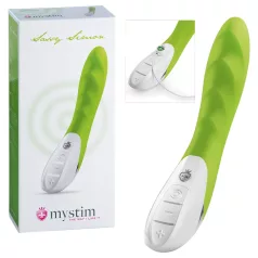 mystim - vibrator med 2 motorer - grøn