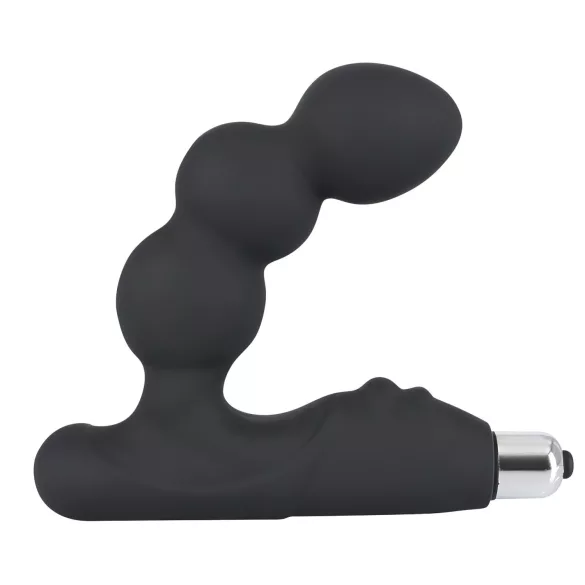 Rebel - prostata vibrator med kugler - sort