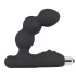 Rebel - prostata vibrator med kugler - sort