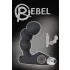 Rebel - prostata vibrator med kugler - sort