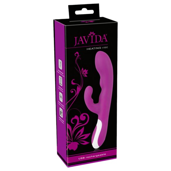 Javida - opvarmende klitorisvibrator (brombær)