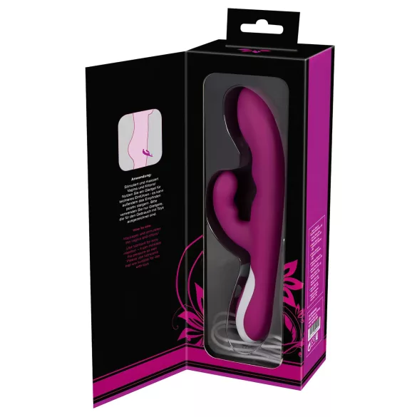 Javida - klitorisvibrator med varmefunktion - silikone pink