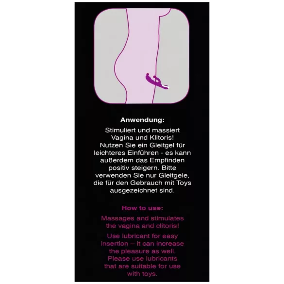 Javida - klitorisvibrator med varmefunktion - silikone pink