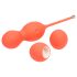 We-Vibe Bloom - bækkenbundstræner med udskiftelige vægte (orange)