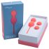 We-Vibe Bloom - bækkenbundstræner med udskiftelige vægte (orange)