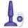 b-Vibe trio - 3-motor anal vibrator (lilla)