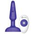b-Vibe trio - 3-motor anal vibrator (lilla)