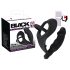 Black Velvet - Penis- og kuglering analvibrator (sort)
