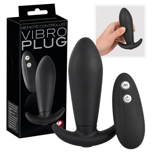 You2Toys - Vibro Plug - trådløs analvibrator (sort)