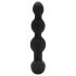 b-Vibe - trippel perler, opladelig analvibrator (sort)
