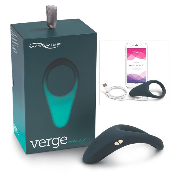 We-Vibe Verge - genopladelig, vibrerende penisring (grå)