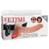 Fetish Strap-on 9 - påsætningsvibrator (naturlig)