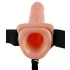 Pipedream - Fetish Strap-on 9 - påspændingsvibrator (naturfarvet)