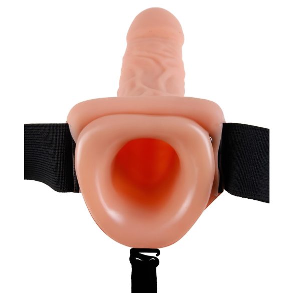 Fetish Strap-on 7 - påspændingsvibrator (natur)