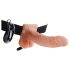 Fetish Strap-on 7 - justerbar vibrator (natur)